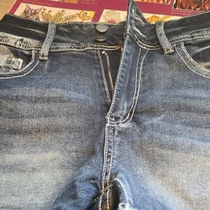 Ladies jean shorts size Med
